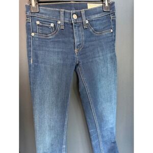 Rag & Bone Jeans Women's Size 24 Dark Wash Skinny Stretch Denim USA